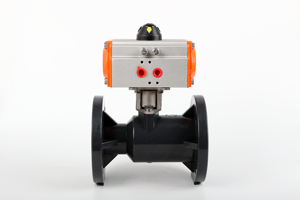 九湖镇气动法兰一体球阀